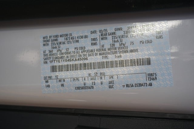 2025 Ford Transit Cargo Van Cargo Van