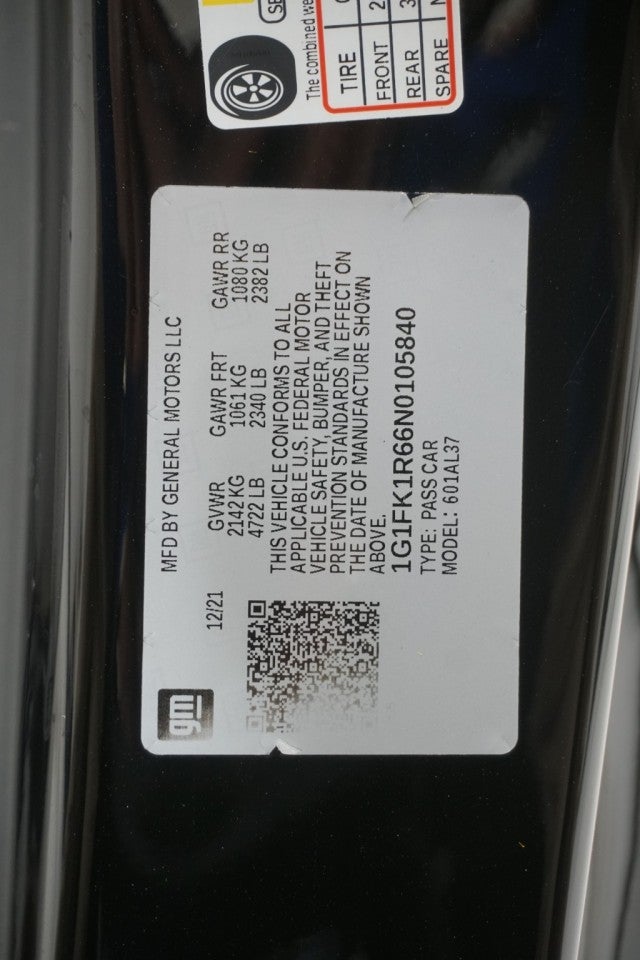 2022 Chevrolet Camaro ZL1