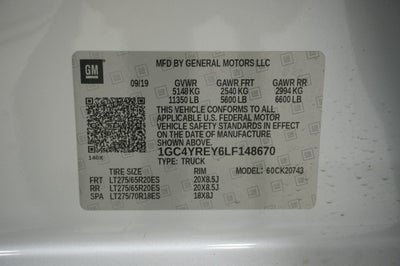 2020 Chevrolet Silverado 2500HD High Country