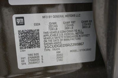 2024 Chevrolet Silverado 1500 LTZ