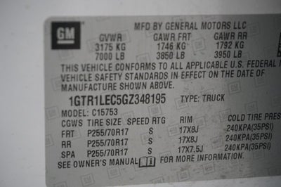 2016 GMC Sierra 1500 Base
