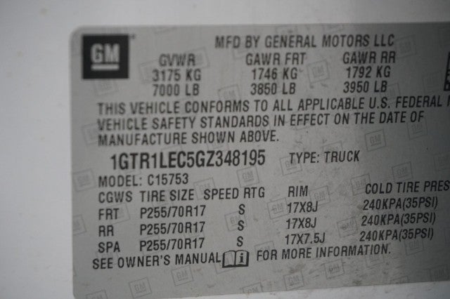 2016 GMC Sierra 1500 Base