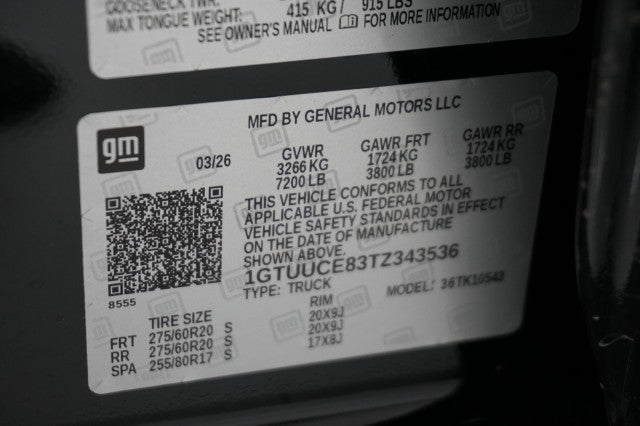 2026 GMC Sierra 1500 Elevation