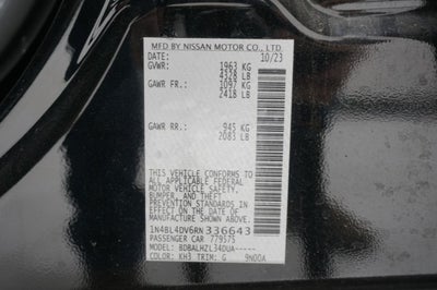 2024 Nissan Altima 2.5 SV