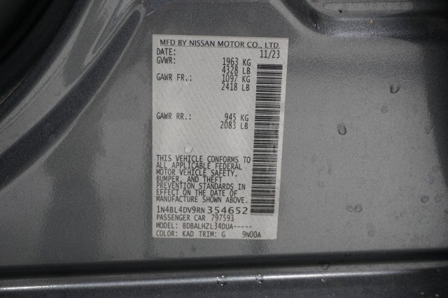 2024 Nissan Altima 2.5 SV