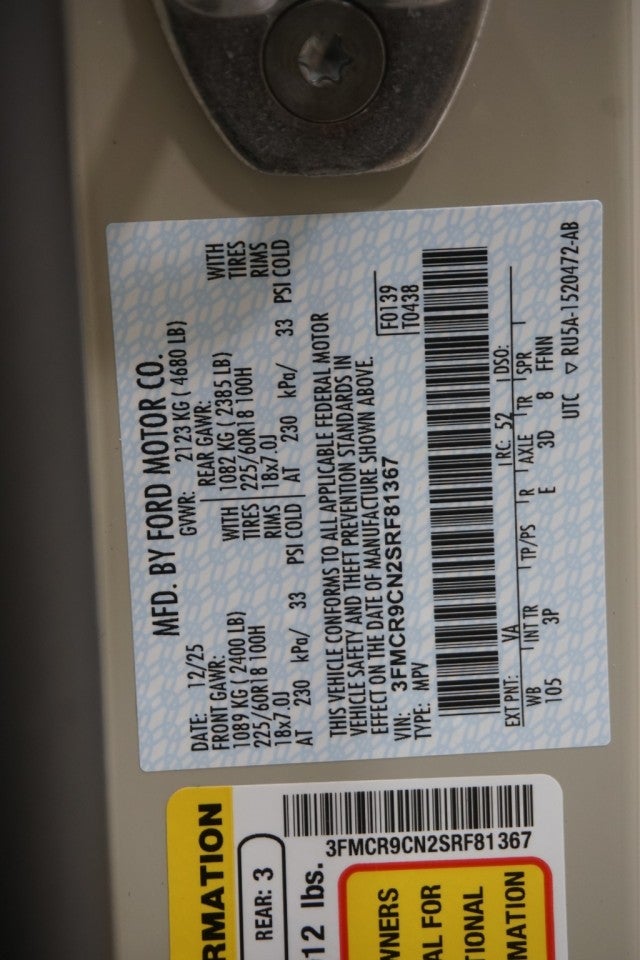 2025 Ford Bronco Sport Outer Banks