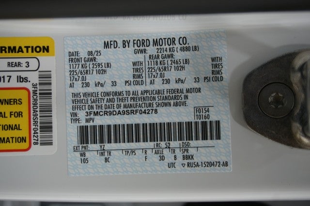 2025 Ford Bronco Sport Badlands