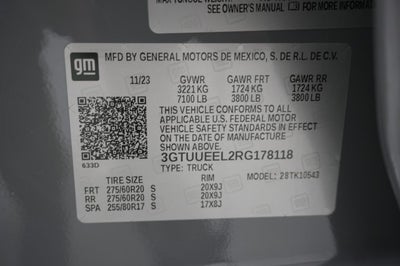 2024 GMC Sierra 1500 AT4