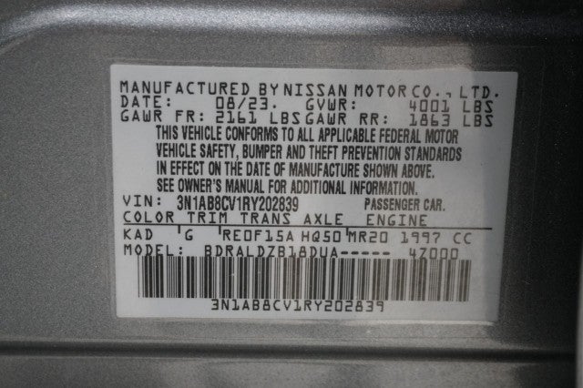 2024 Nissan Sentra SV