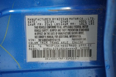 2024 Nissan Sentra SV