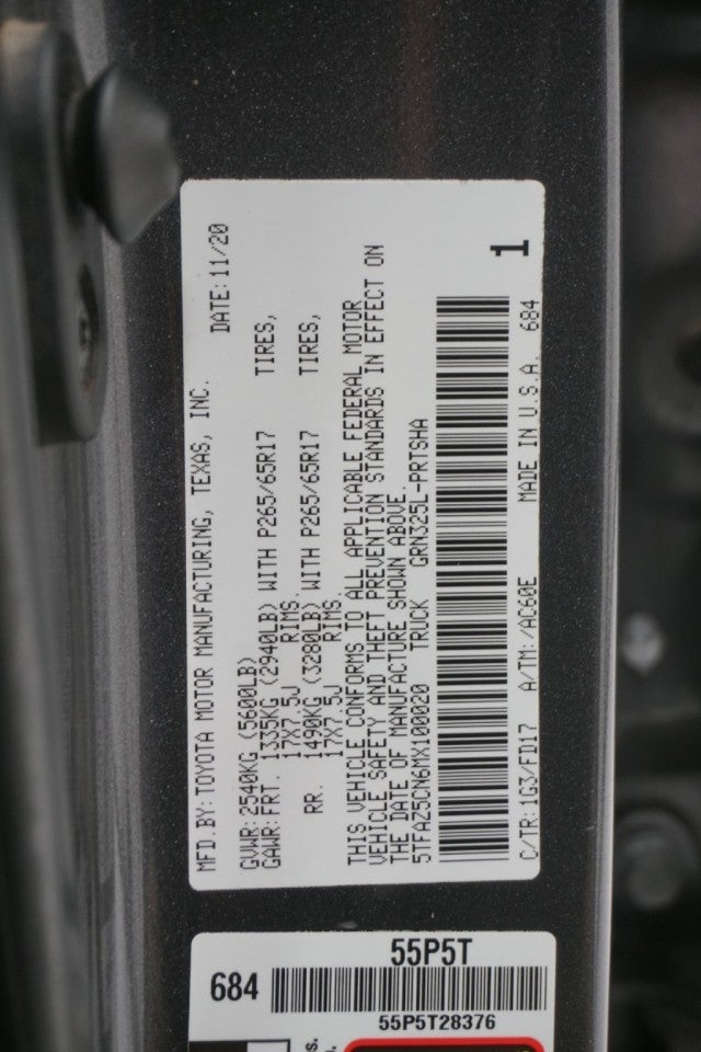 2021 Toyota Tacoma 2WD SR5