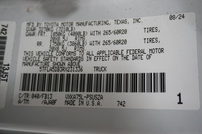 2024 Toyota Tundra 4WD SR5