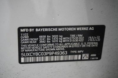 2023 BMW X6 M50i