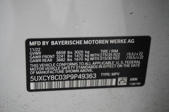 2023 BMW X6 M50i