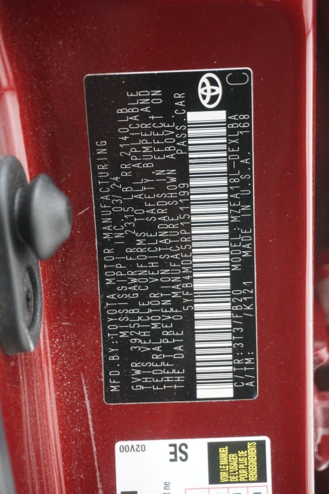 2024 Toyota Corolla LE