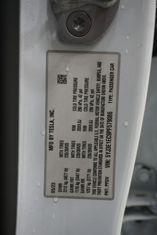 2023 Tesla Model 3 Performance