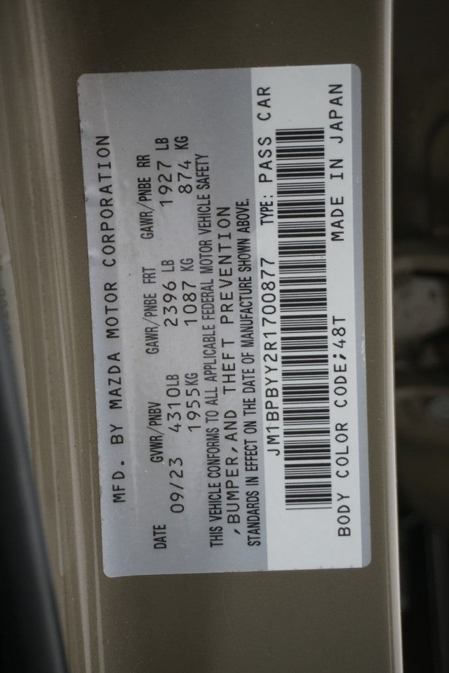 2024 Mazda Mazda3 Hatchback 2.5 Carbon Turbo