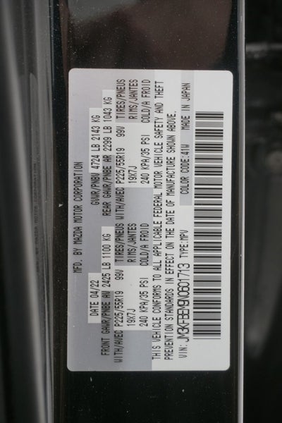2022 Mazda Mazda CX-5 2.5 S Premium Plus Package