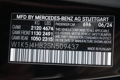2025 Mercedes-Benz CLA CLA 250